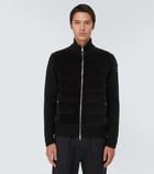 Moncler Corduroy and wool jacket