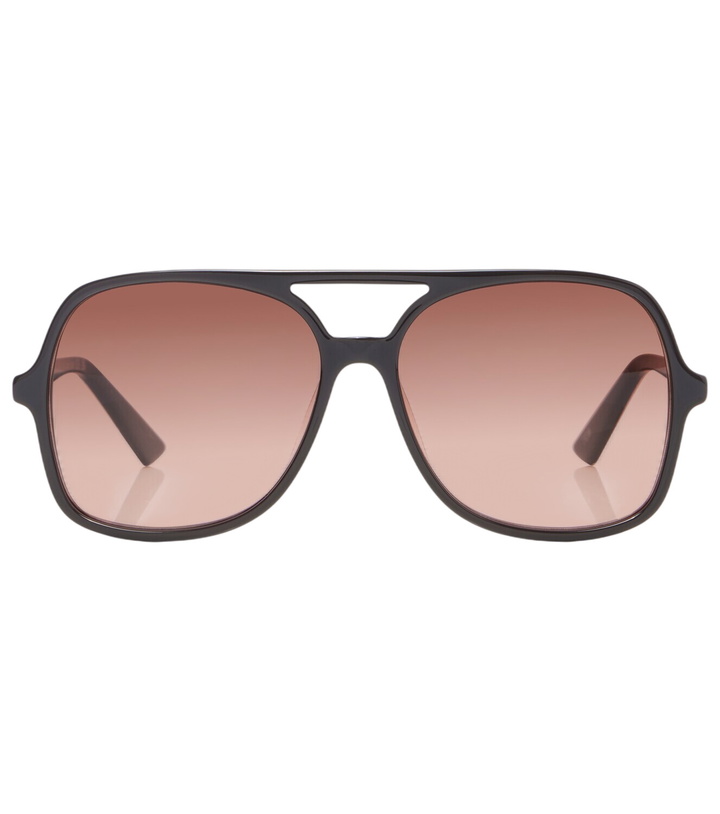 Chloé Gold Braided Sunglasses Chloe display picture 3