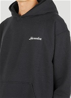 Attitude Hooded Sweatshirt in Black