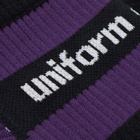 Uniform Experiment Line Regular Sock