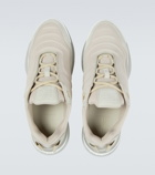 Givenchy - Giv 1 leather and canvas sneakers