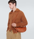 Dries Van Noten Leather shoulder bag