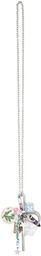 Marland Backus Silver Kawaii Keychain