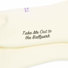 Rostersox Team Bear Socks in White