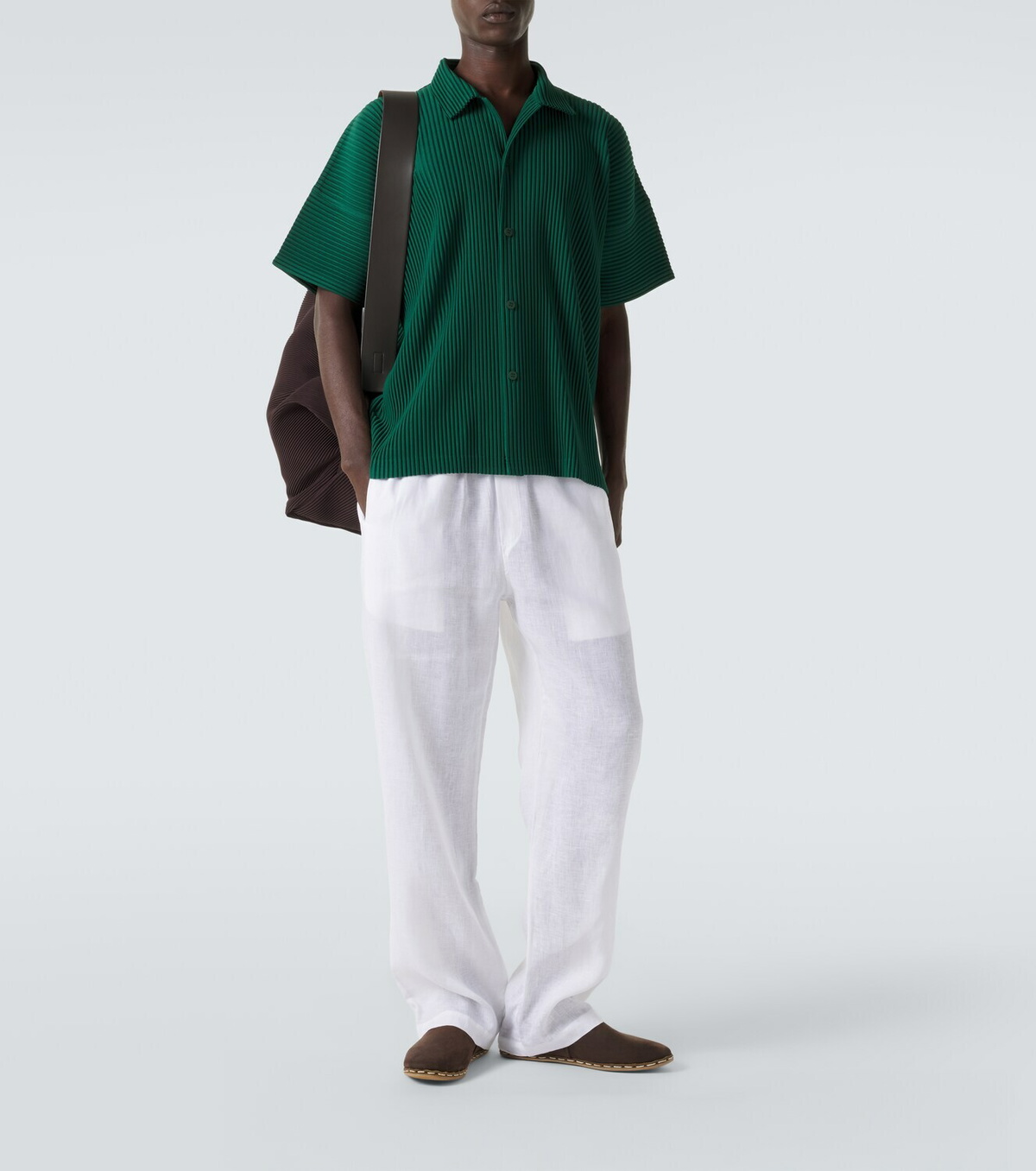 Homme Plissé Issey Miyake Monthly Colors: May pleated shirt Homme