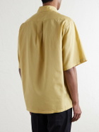 Kaptain Sunshine - Cotton and Silk-Blend Shirt - Yellow