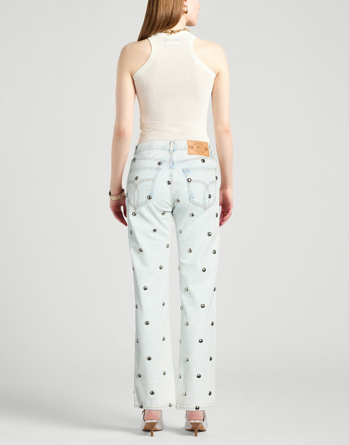 Fiorucci Womens Jeans in Blue