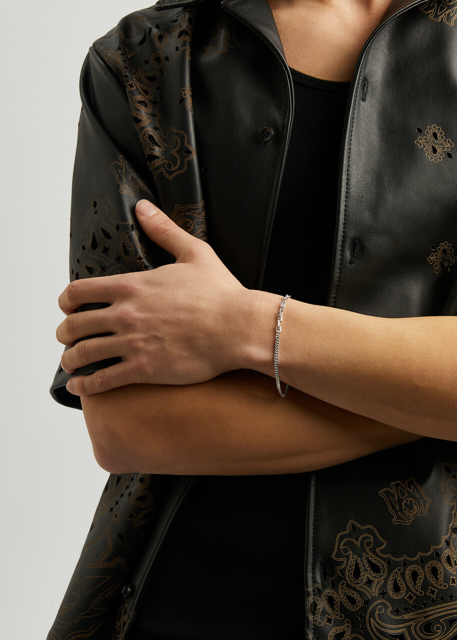 Tom Wood Rue Sterling Silver Chain Bracelet