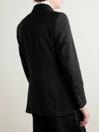 Favourbrook - Tommy Slim-Fit Grosgrain-Trimmed Wool Tuxedo Jacket - Black