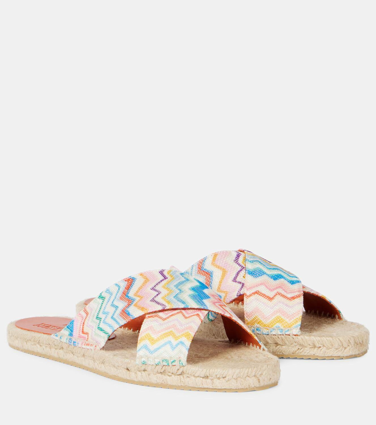 Missoni Harlow Zigzag espadrille slides