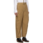 Lemaire Brown Twisted Trousers