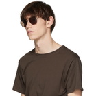 Garrett Leight Gold Marr Sunglasses