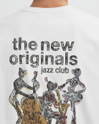 The New Originals JAZZ CLUB TEE White Mens Shortsleefe