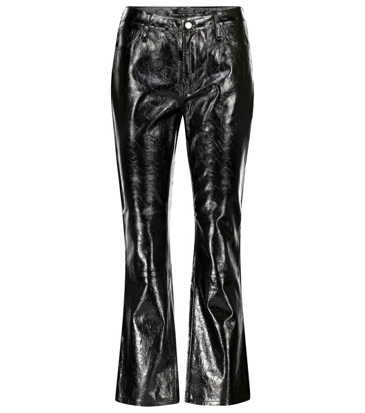 Photo: J Brand - Franky mid-rise leather pants