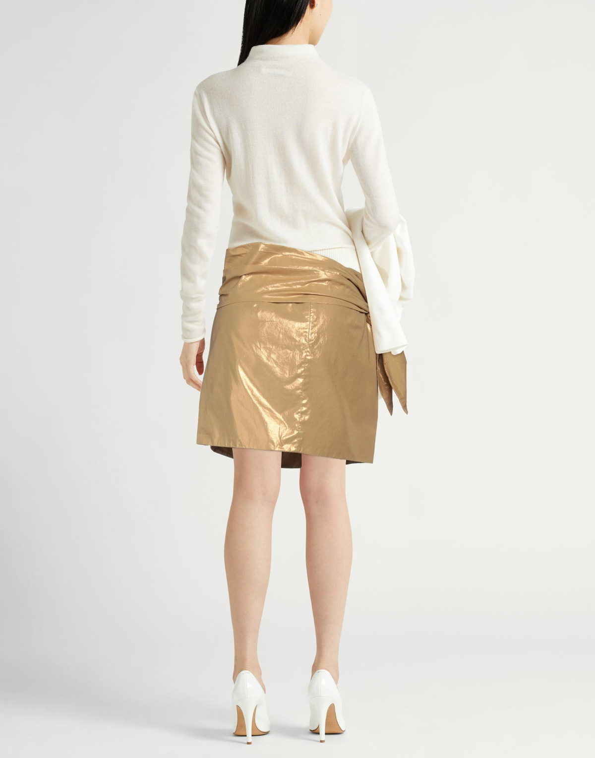 Jucca Womens Mini skirt Sand