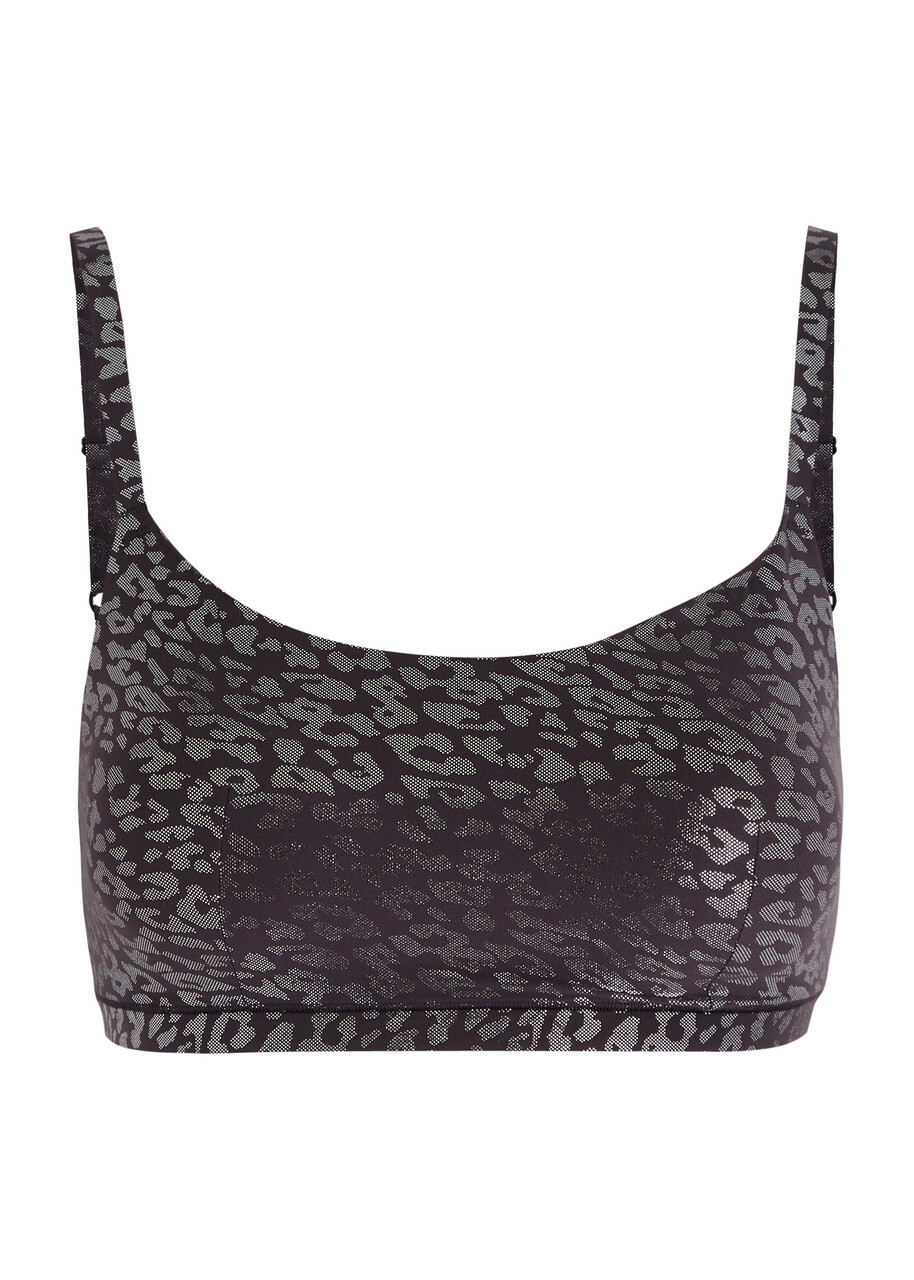 Chantelle Shimmer Padded Soft-cup bra Black