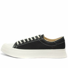 East Pacific Trade Men's Dive Canvas Sneakers in Black