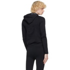 Rick Owens Black Performa Zip-Up Hoodie