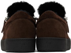 Giuseppe Zanotti Brown Frankie Winter Sneakers
