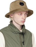 C.P. Company Khaki Chrome-R Lens Bucket Hat