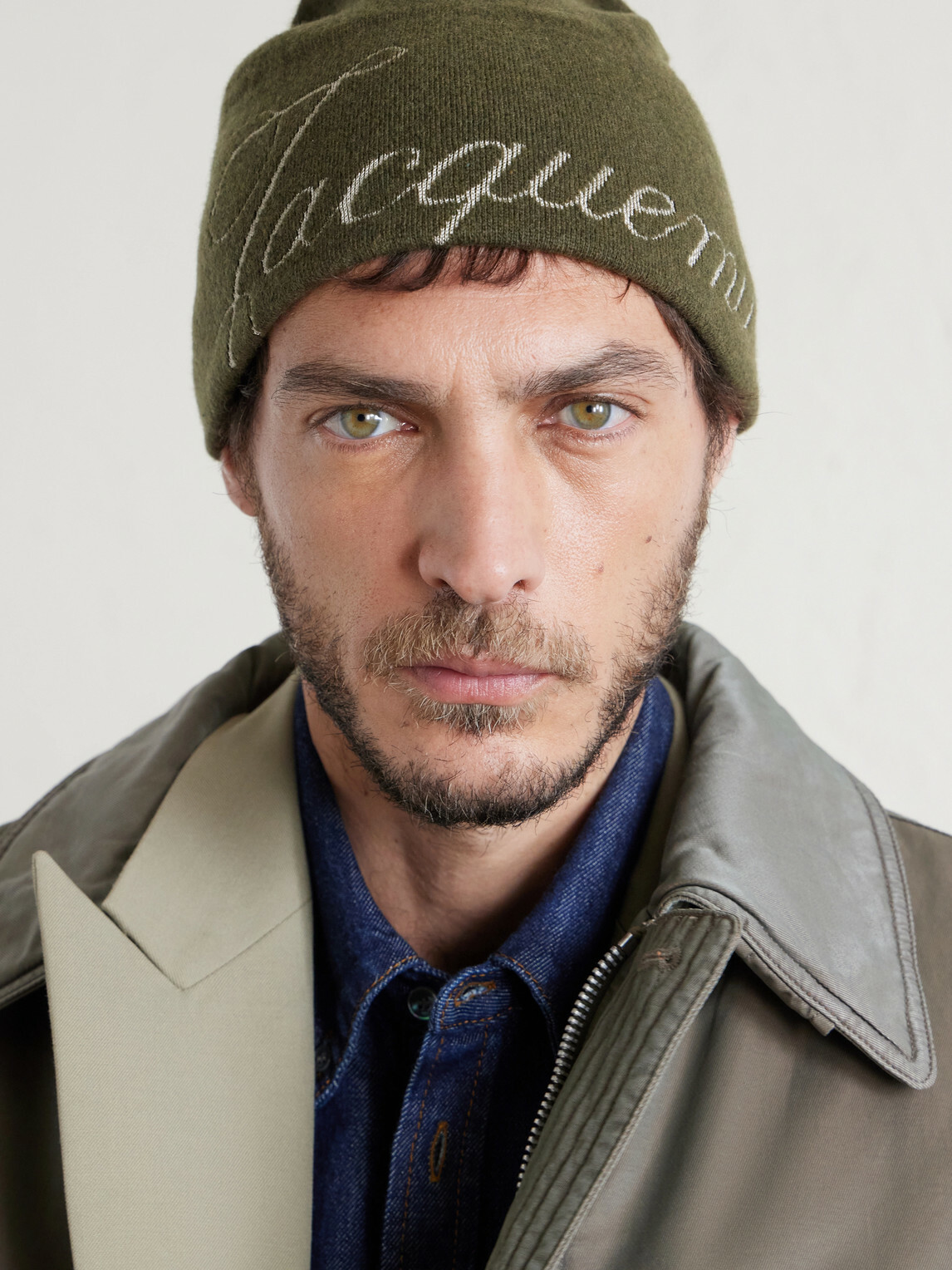 Jacquemus - The Atelier Logo-Jacquard Knitted Beanie Jacquemus