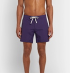 Saturdays NYC - Colin Mid-Length Swim Shorts - Purple