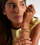 Marina B Trisola Trumpet 18kt gold bangle with diamonds