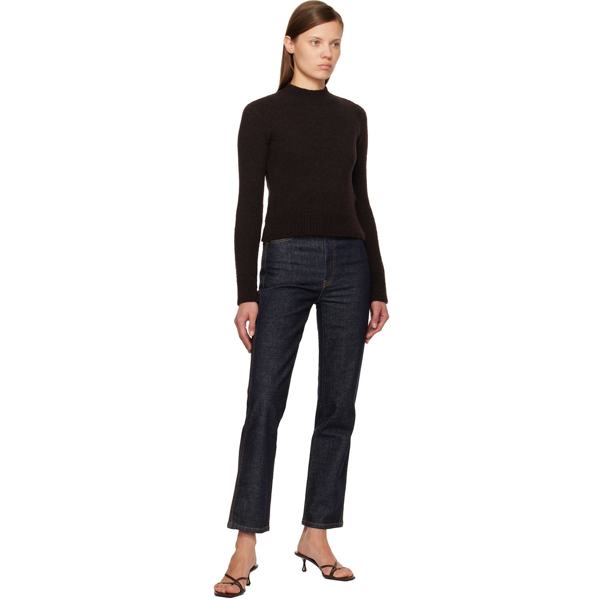 KHAITE Indigo Abigail Jeans
