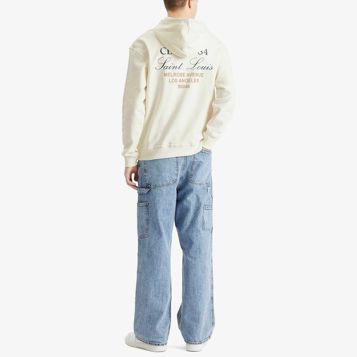 Club 1984 Men's Melrose 1984 Hoodie in Off White