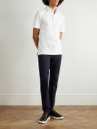 Zegna - Roccia Straight-Leg Cotton Trousers - Blue