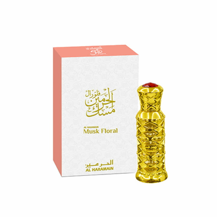 Photo: Al Haramain Unisex Musk Floral Perfume Oil 0.4 oz Fragrances 6291100130078