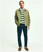 Brooks Brothers Men's Stretch Cotton Twill Chore Jacket | Olive