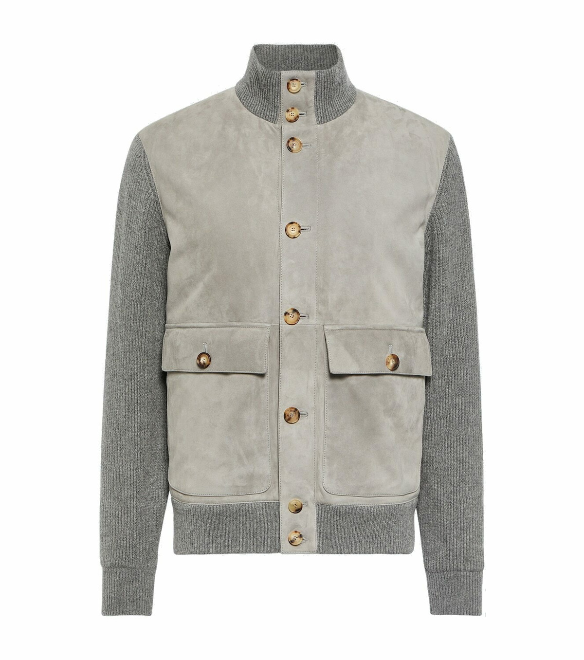 Brunello Cucinelli Multicolor Cashmere Bomber main image 0