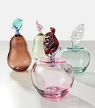 Akua Objects Marianne Apple glass paperweight