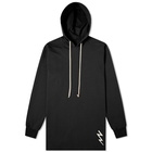 Rick Owens Lightning Bolt Motif Hoody