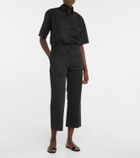 The Row - Bapri cotton-blend cropped pants