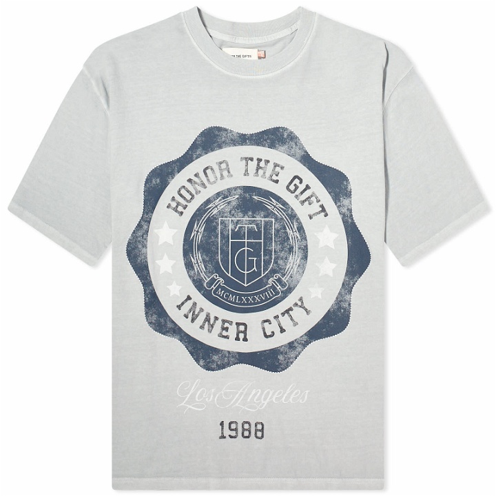 Photo: Honor the Gift Men's Seal Logo T-Shirt in Stone