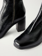 Enfants Riches Déprimés - Radiation Leather Chelsea Boots - Black