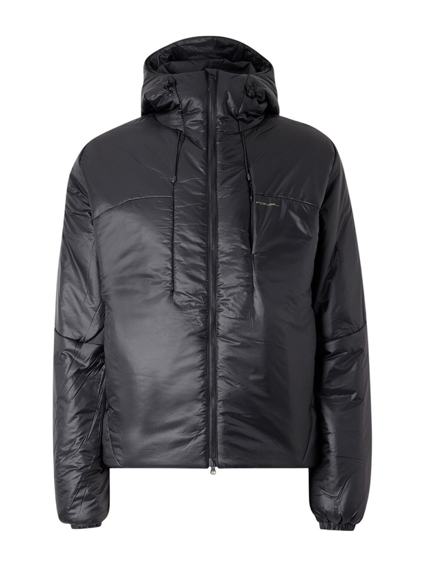 Photo: Portal - Biome Recycled-Ripstop Hooded Jacket - Black