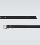 Miu Miu Logo leather belt