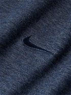 Nike Training - Primary Logo-Embroidered Dri-FIT T-Shirt - Blue