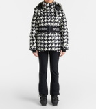 Perfect Moment Cortina houndstooth ski jacket