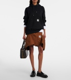Sacai x Carhartt cotton jersey hoodie