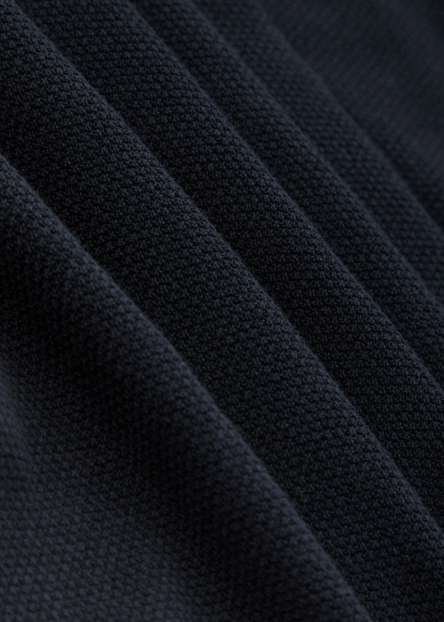 John Smedley Park Fine-knit Cotton T-shirt Navy