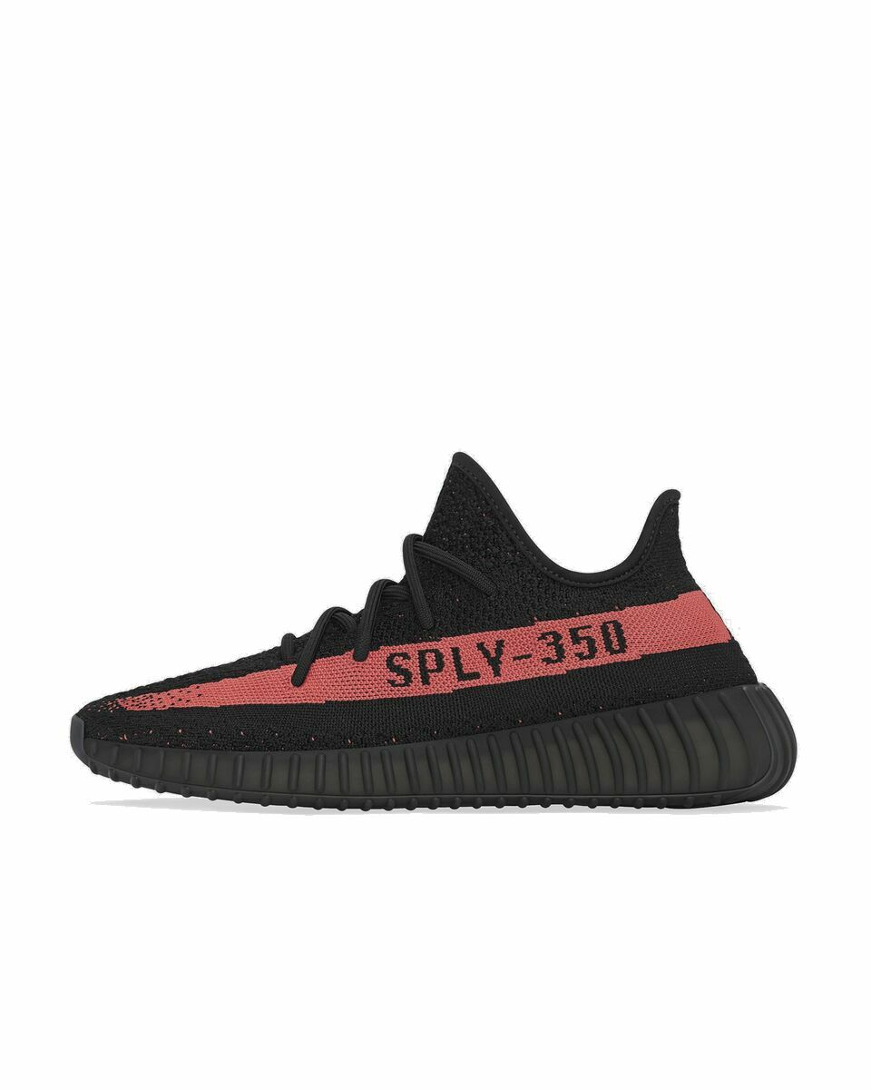 Photo: Adidas Yeezy Boost 350 V2 Black/Red - Mens - Lowtop