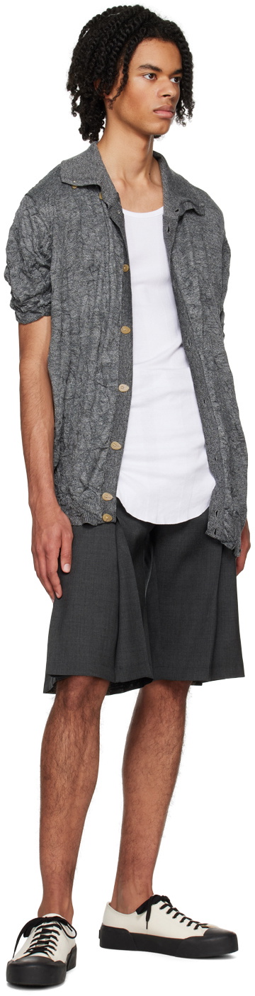 T/SEHNE SSENSE Exclusive Gray Shorts