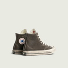 Converse Men's Chuck Taylor 1970s Hi Leather Sneaker in Black/Egret/Blue
