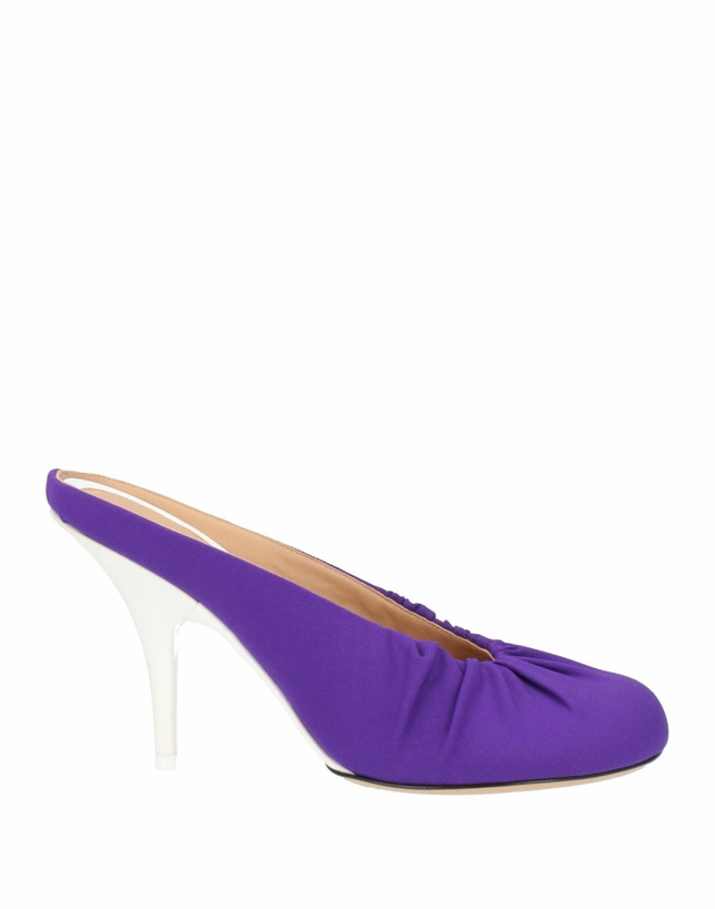 Photo: Dries Van Noten Womens Mules & Clogs in Purple