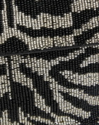 Staud Tommy Beaded Bag Womens Handbag in Black