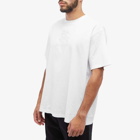 Burberry Men's Tempah Embroidered Logo T-Shirt in White